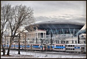 Soldier Field in Chicago, site of the Jets vs. Bears preview matchup