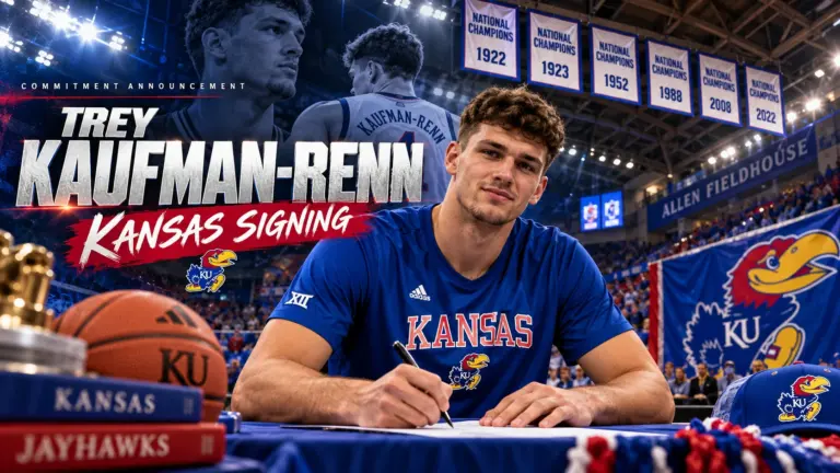 Trey Kaufman-Renn Kansas Signing